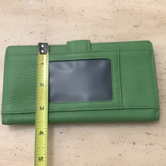 Vintage Genuine Leather Checkbook Wallet - Picture 8 of 9